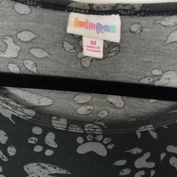 M paw, critter prints LuLaRoe Irma! - Picture 2 of 3